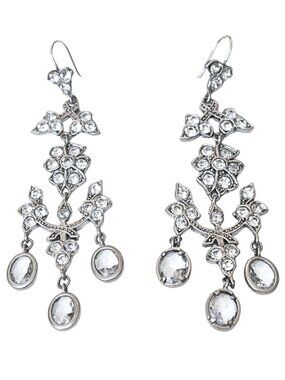 Juicy Couture Crystal Drop Earrings
